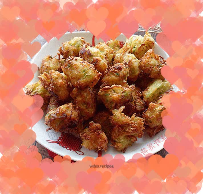 Fried radish meatballs