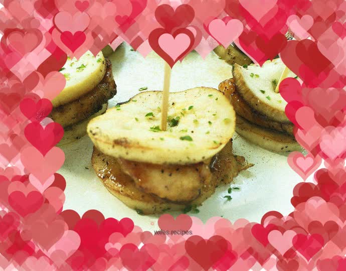 King Oyster Mushroom Chicken Tart