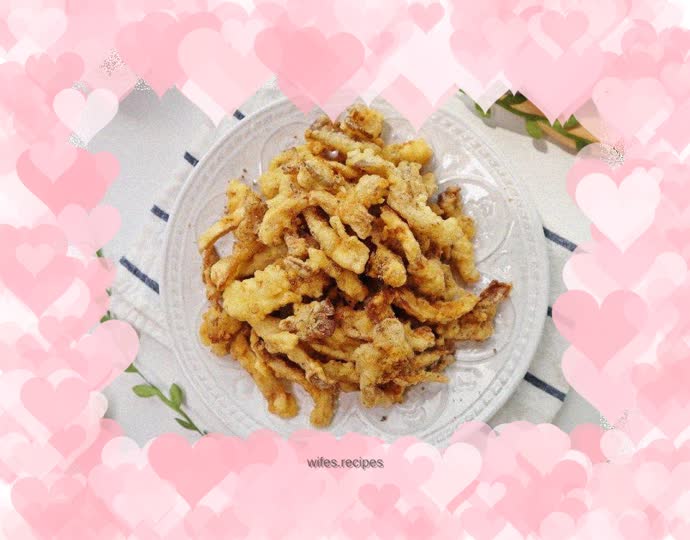 The correct way to make salt and pepper mushrooms❗️Crispy, salty and not greasy