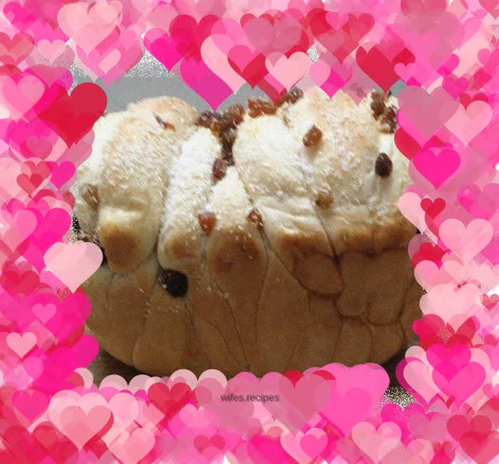 Raisin and Coconut Thousand Layer Toast