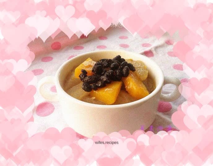 Gold white jade black pearl