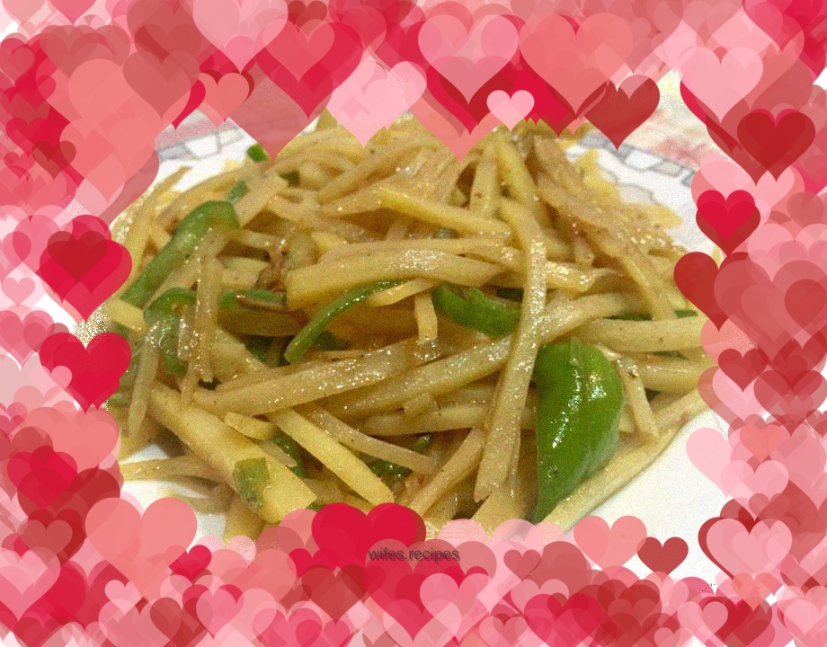 Hot and sour potato shreds