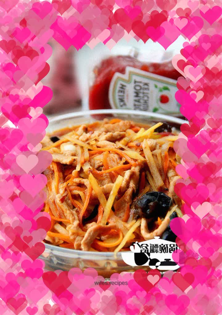 Fish-flavored shredded pork