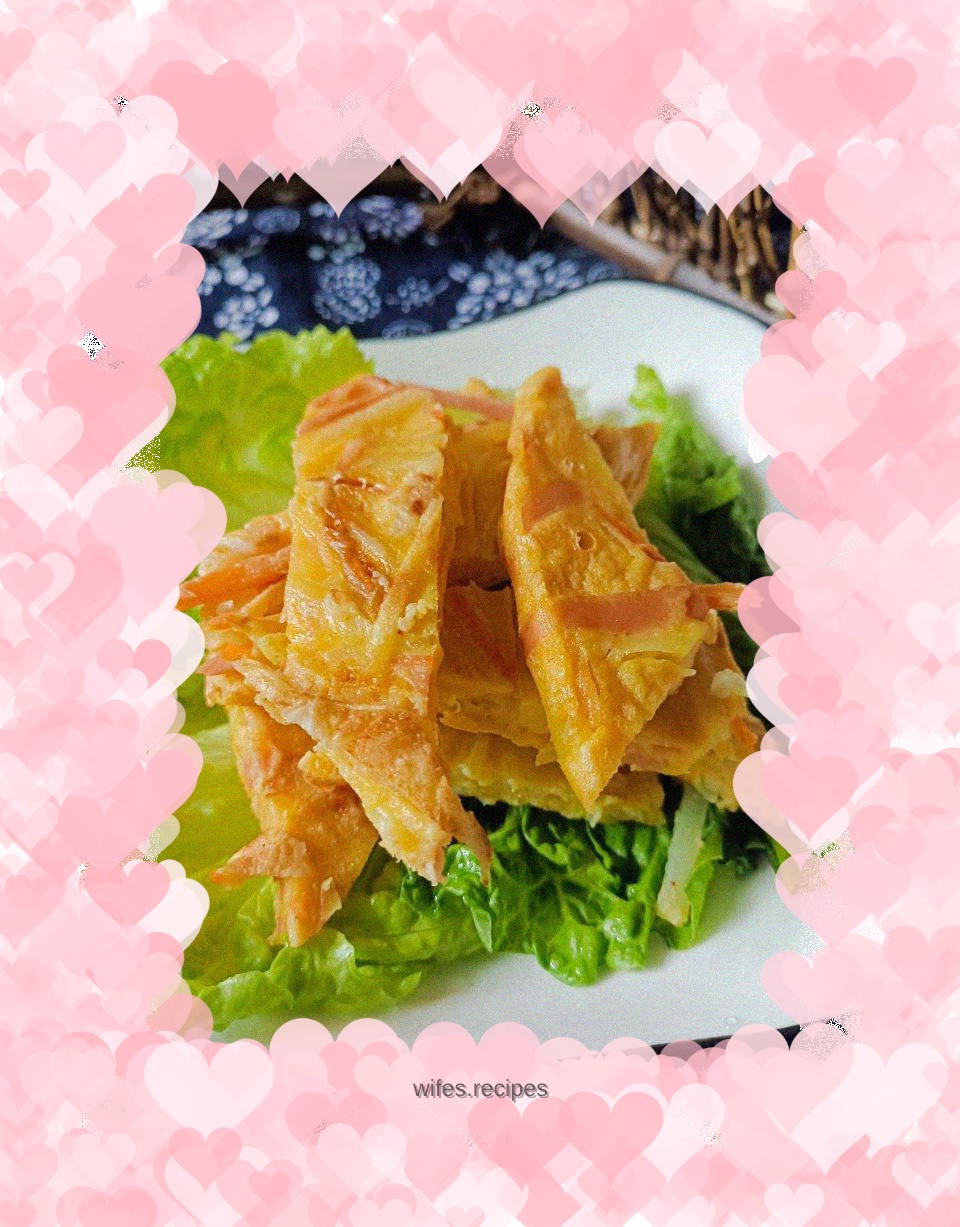 Potato shredded cake