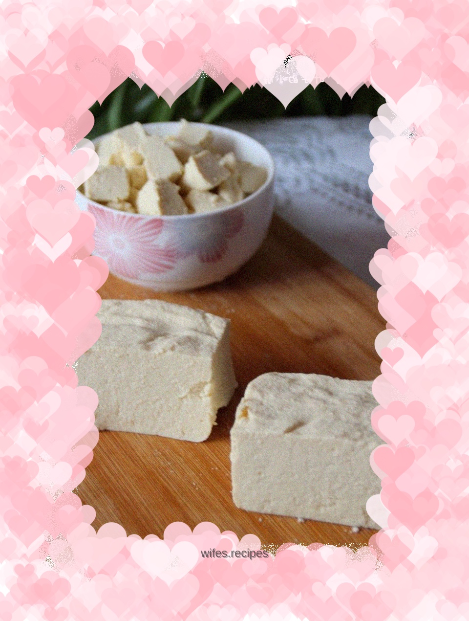 Homemade tofu