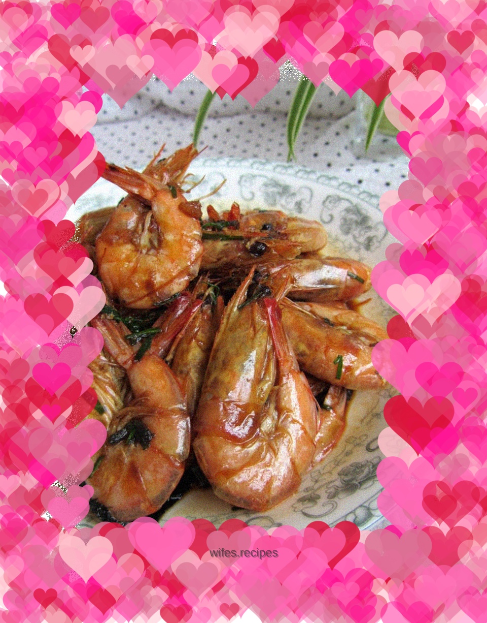 Braised Prawns