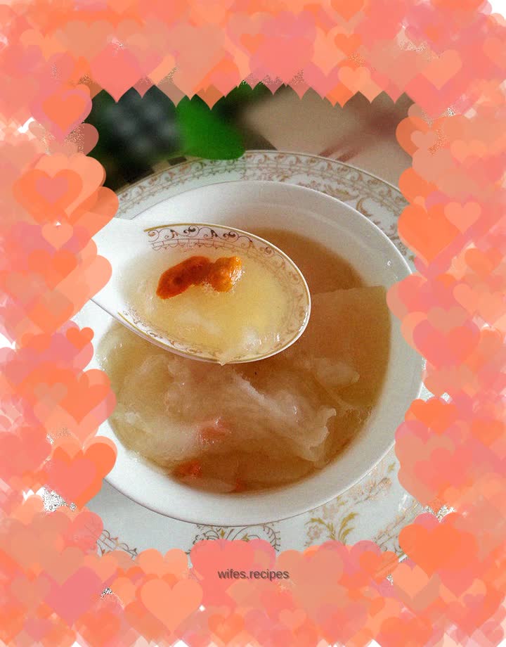 Rock Sugar Snow Pear Tremella Soup