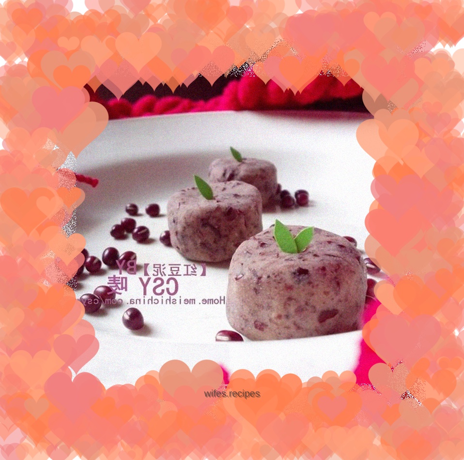 [No need to fry, homemade oil-free and low-sugar filling] Red bean puree