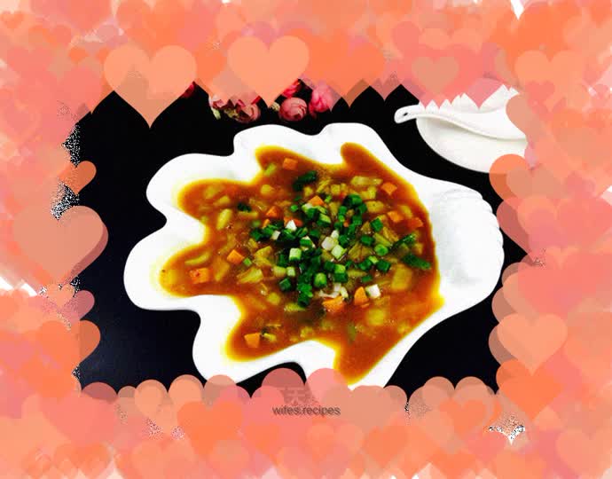 Curry vegetable soup