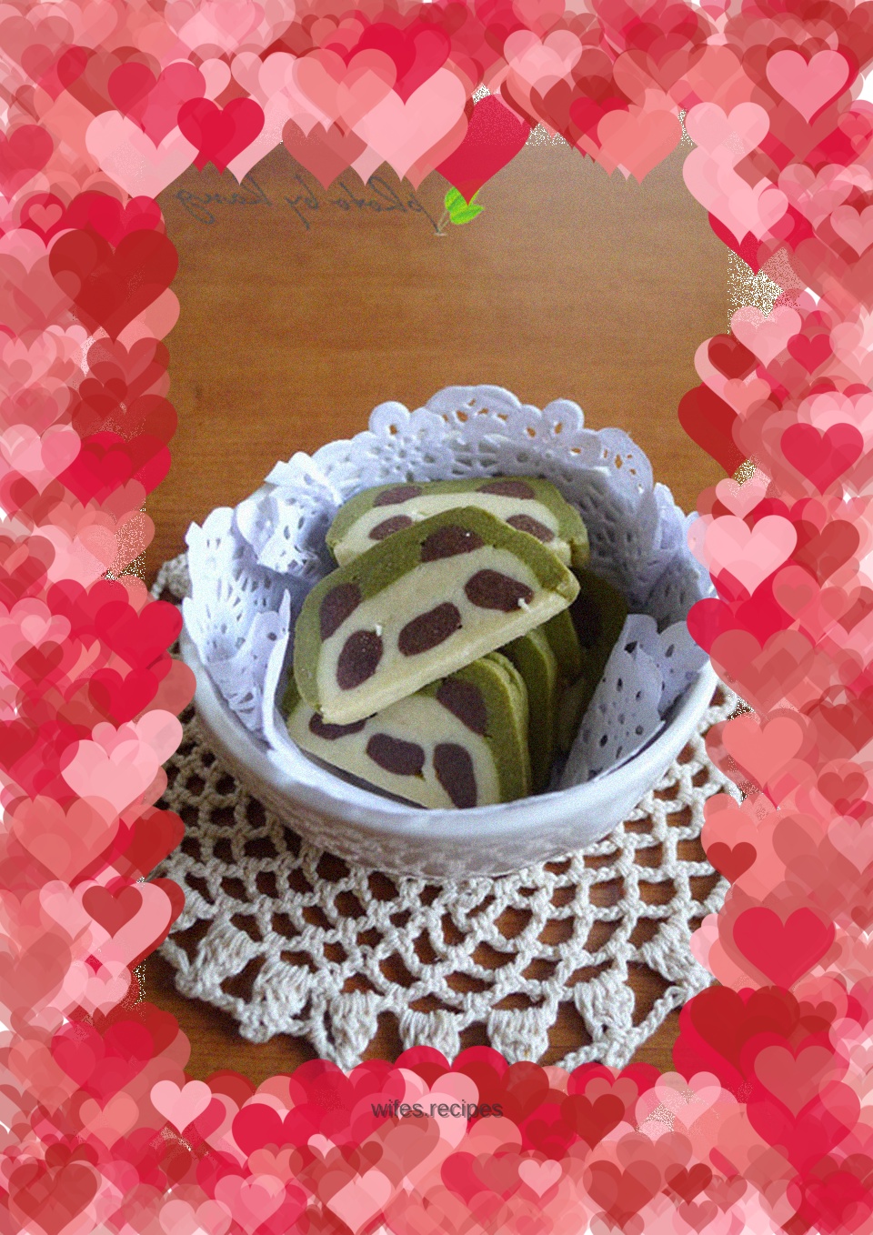 Matcha Panda Cookies