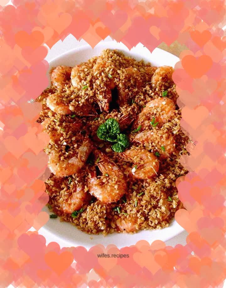 Golden Garlic Shrimp