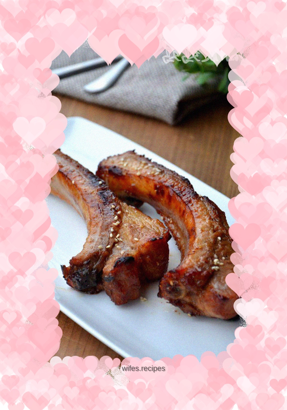 Grilled Ribs with BBQ Pork Sauce