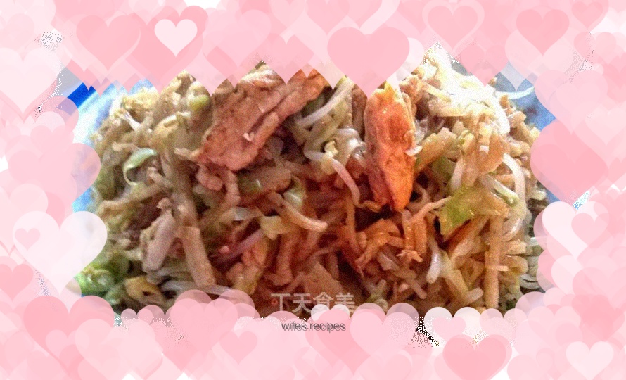 Enhanced version of egg fried pancake