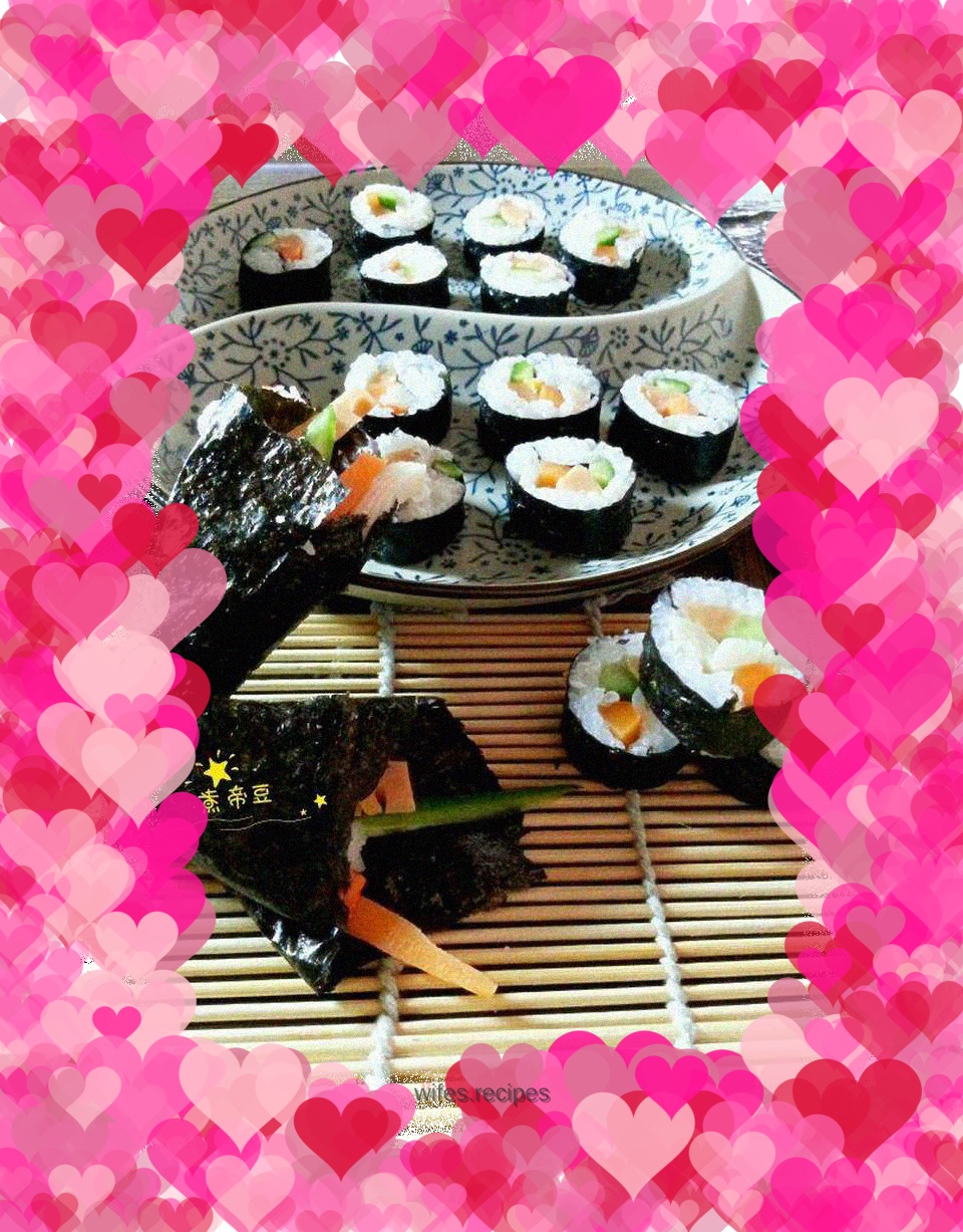 Family children's small sushi