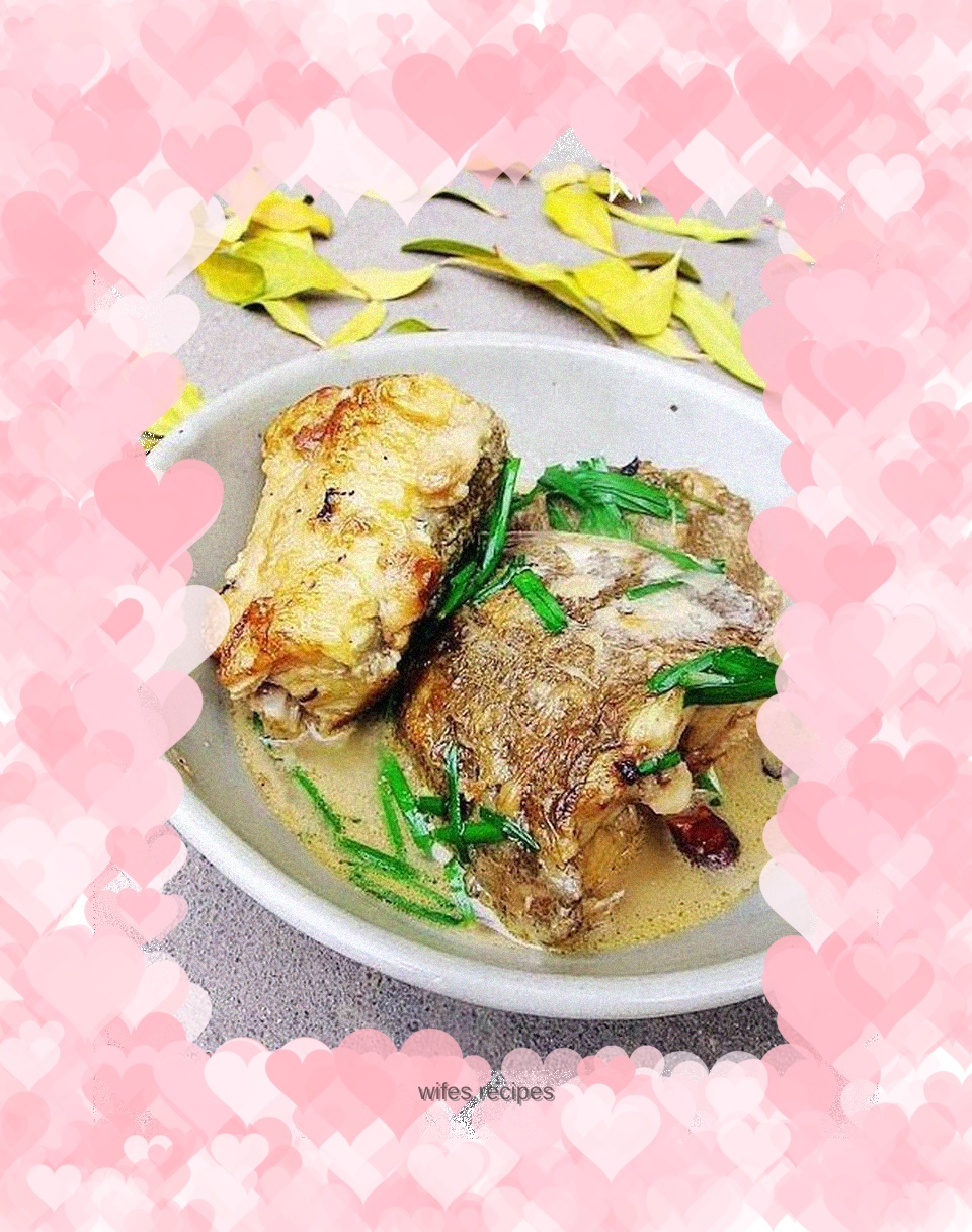 Home-style stewed sea fish