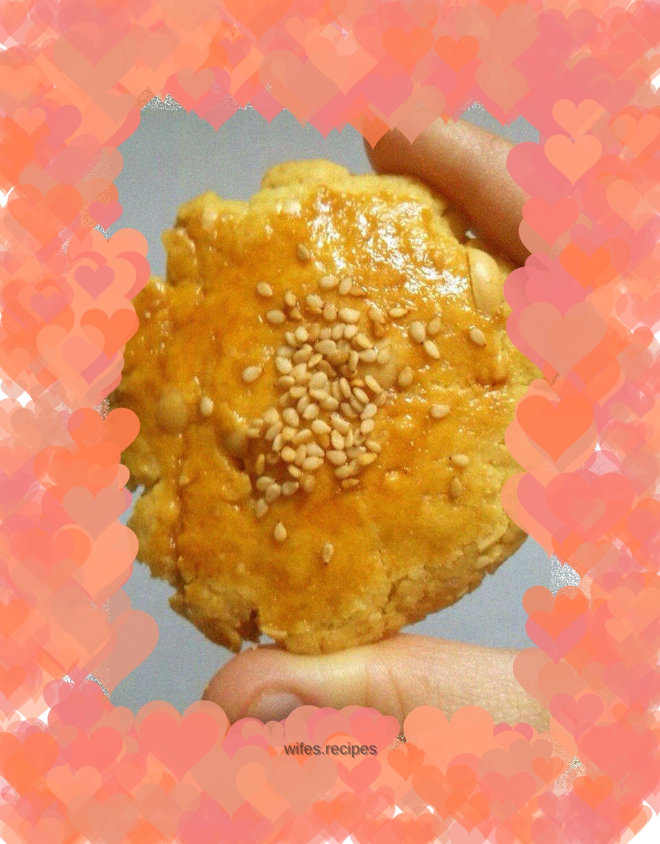 Crispy to the brim—Vegetarian version of peanut cake