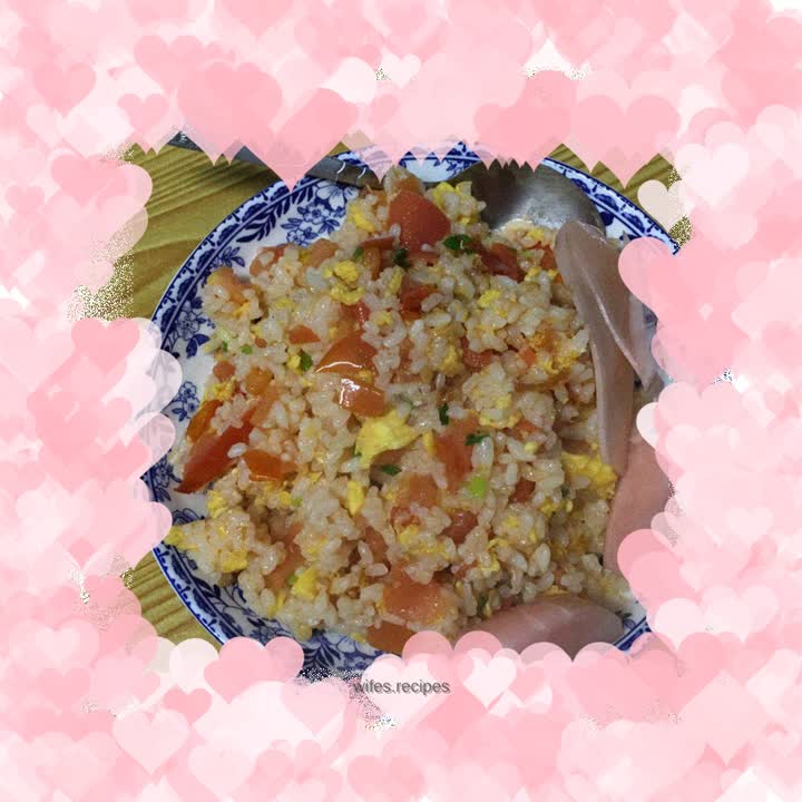 Tomato Fried Egg Rice