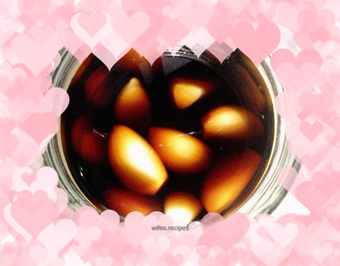 Pickled Candied Garlic