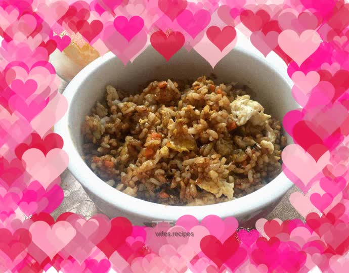 Soy Sauce Fried Rice