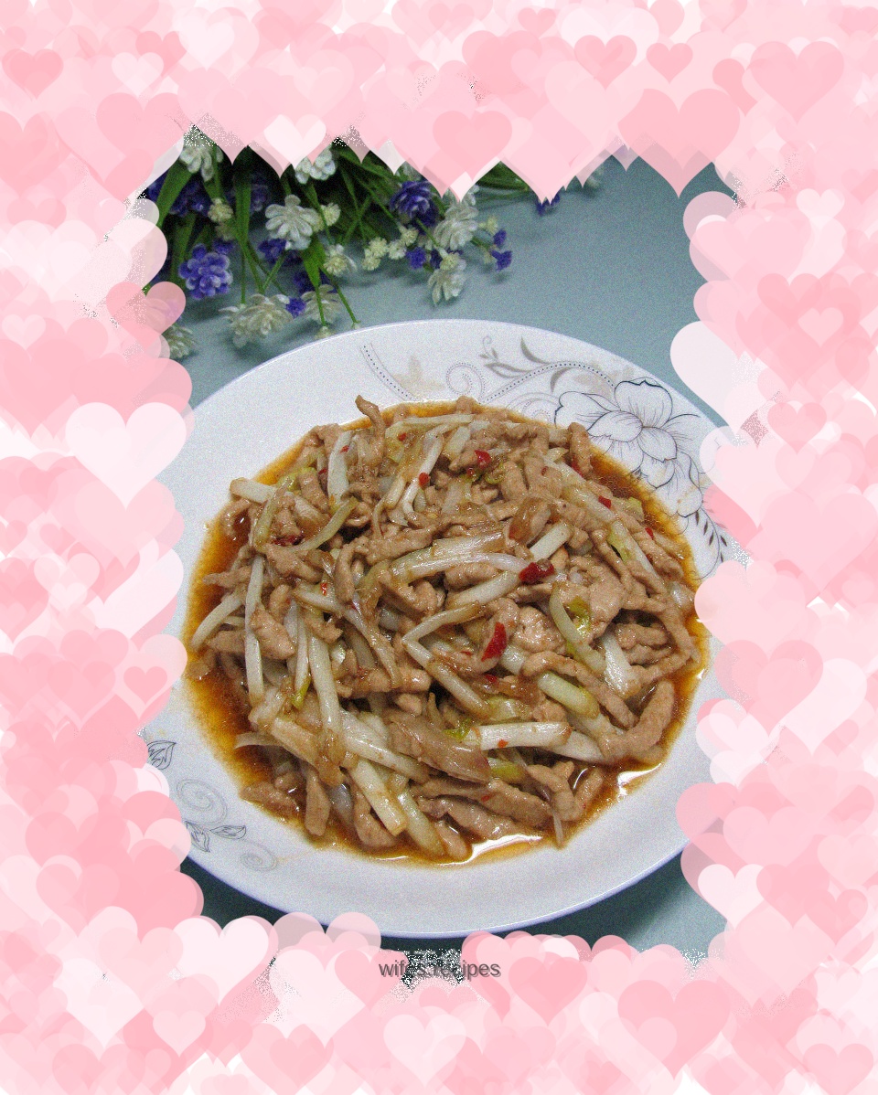 【Sichuan】Stir-fried shredded pork with chives