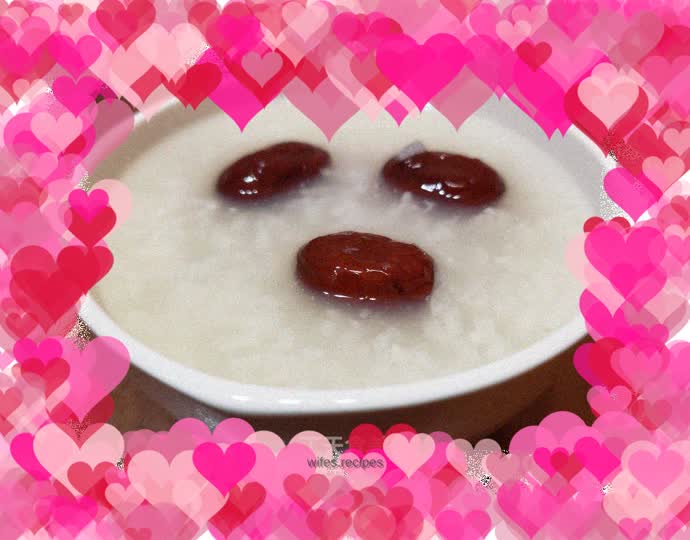Red dates and glutinous rice porridge