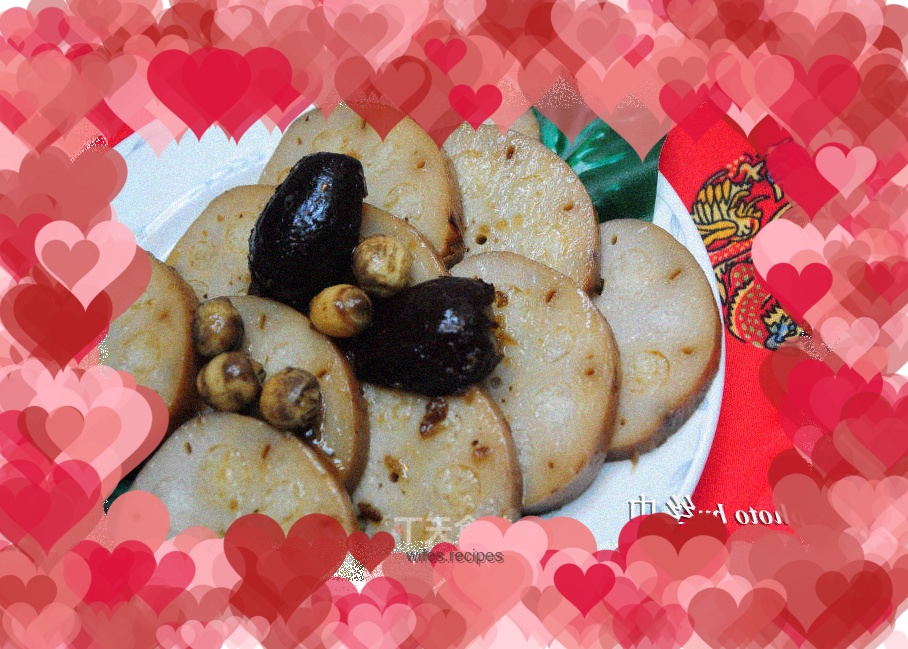 Red Dates, Lotus Seeds, Glutinous Rice and Lotus Roots