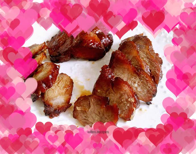 Barbecued pork (air fryer version)