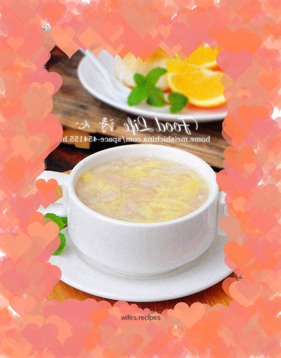 【Egg and Peanut Soup】--- Nutritious breakfast drink