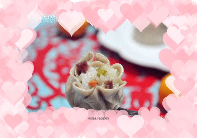 Brown Wheat Sausage Siomai