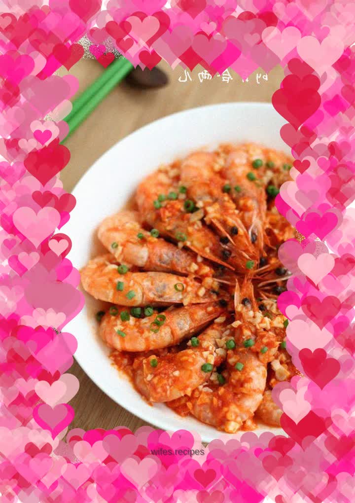 【Make delicious food without open flame】Baked Shrimp with Creamy Garlic Sauce