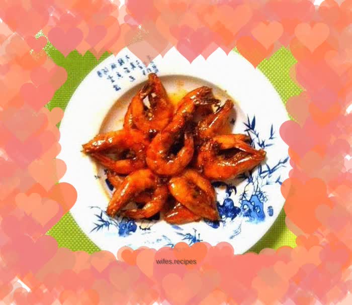 Braised Prawns (Sweet and Sour Prawns)