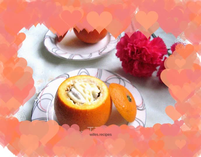 Fruit Salad Orange Cup