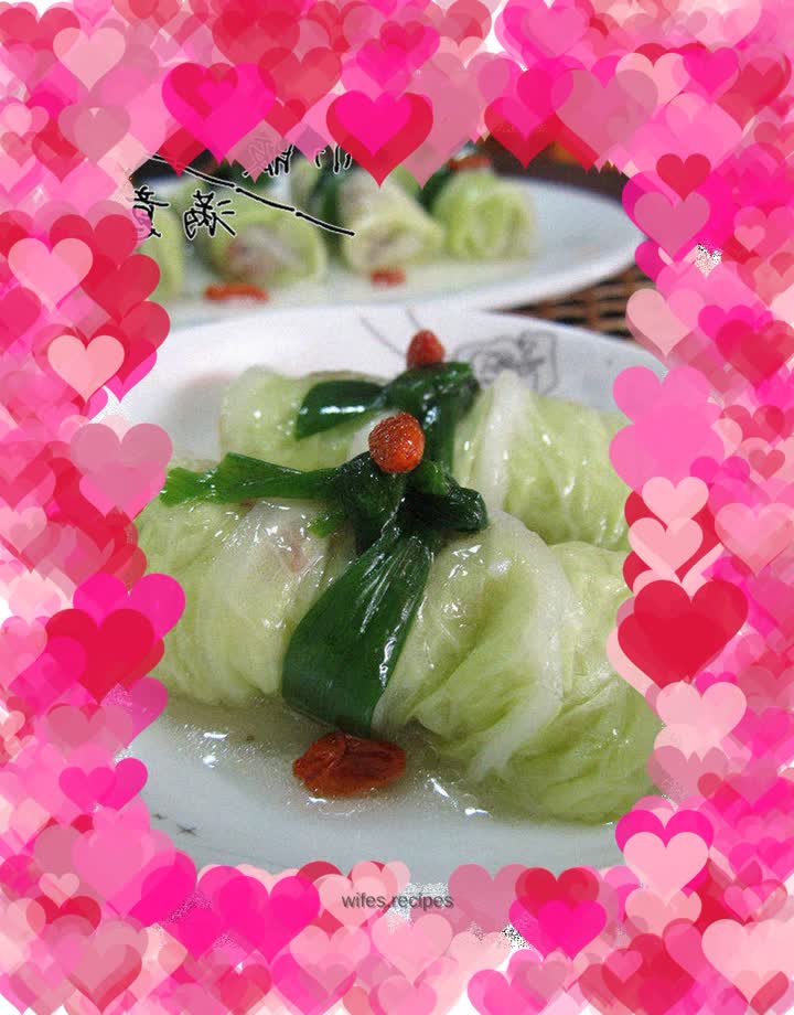 Cured meat jade roll