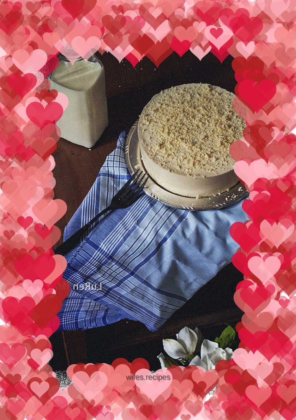 How to make durian cake (durian mousse)