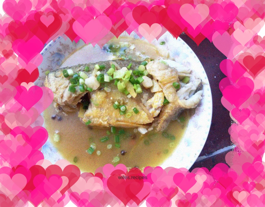 Yellow croaker with pepper