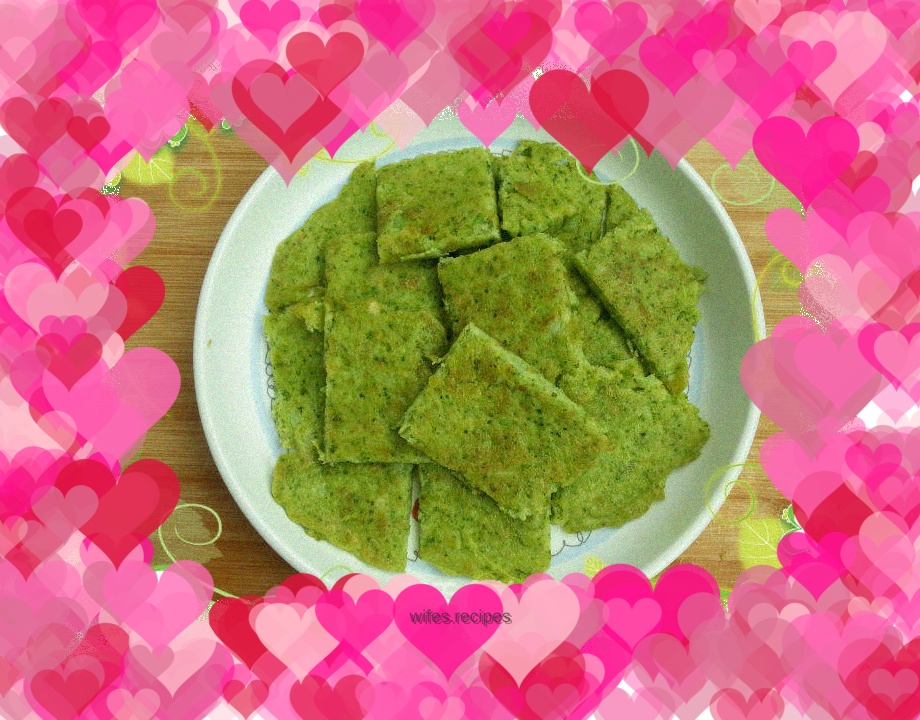 Baby Broccoli Egg Pancake