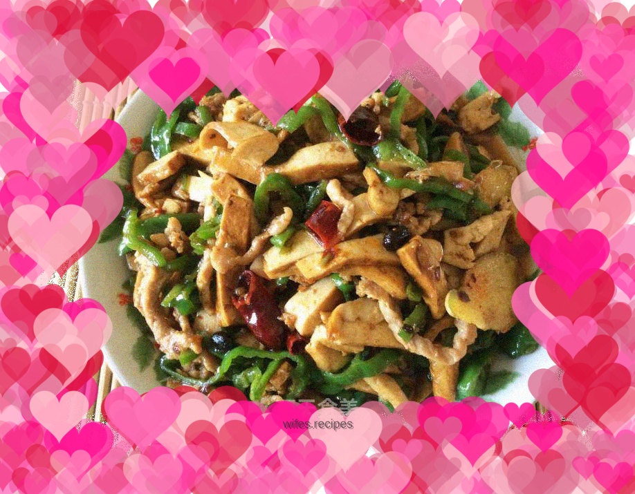 Home-style stir-fried shredded pork