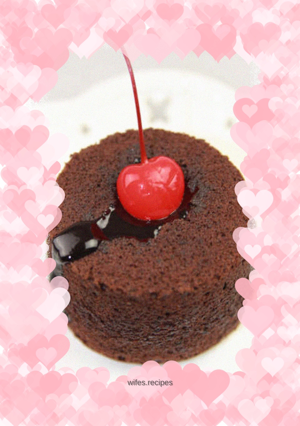 Chocolate lava cake - thick chocolate that melts in your mouth, soft and mellow