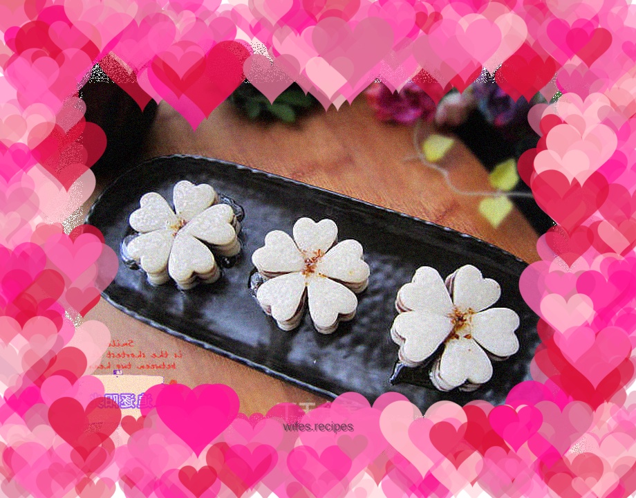 Osmanthus bean paste rice cake