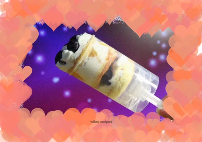 Push Tube Fruit Cake