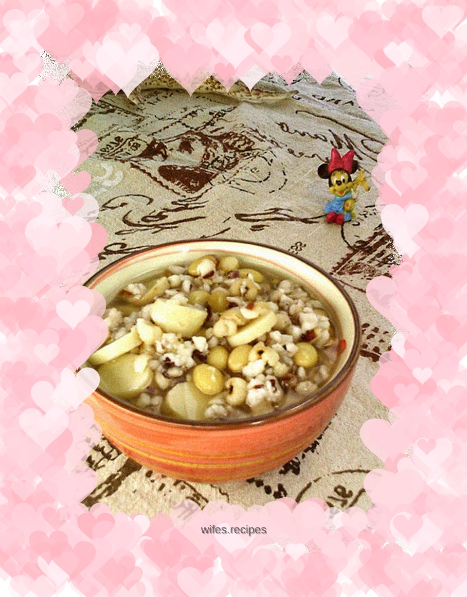 Four-flavor yam porridge