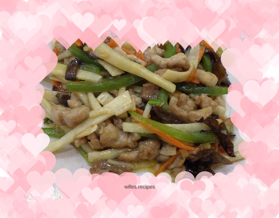 Non-spicy fish-flavored shredded pork