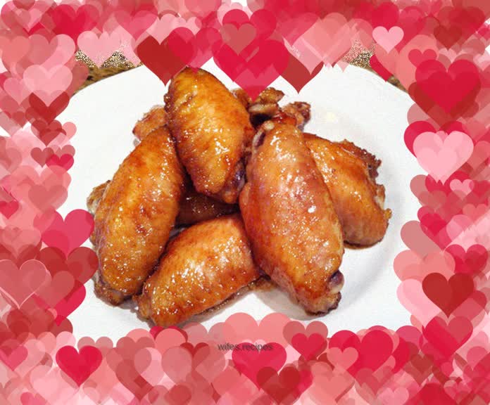 Honey chicken wings