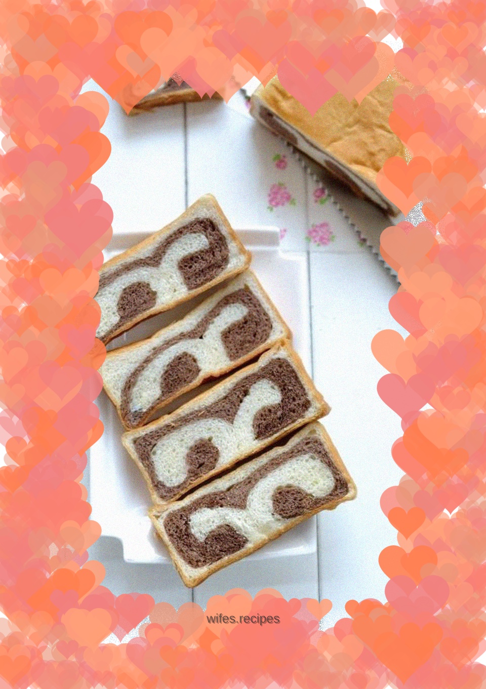 【Tomato Recipe】Two-color Toast Bricks—Food Toast, Prepare for Christmas!