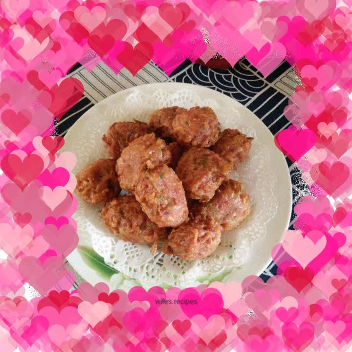 Rich meatballs