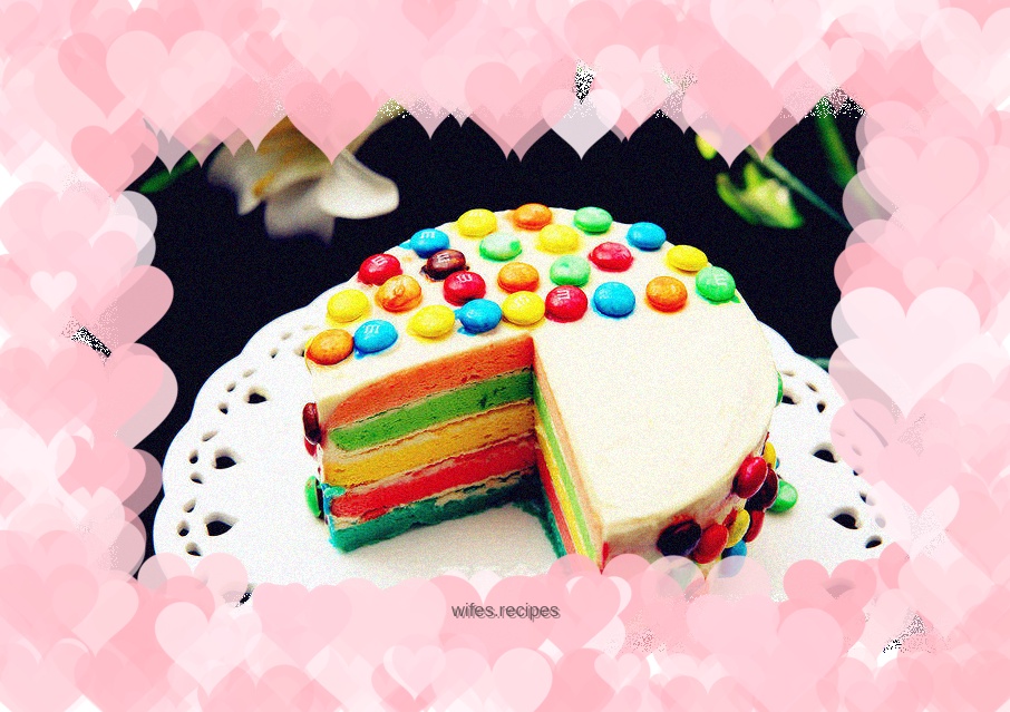 Rainbow cake