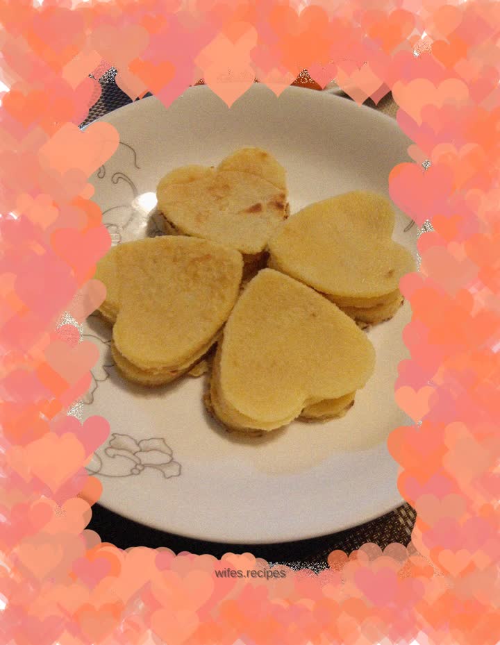Milk and egg pancakes