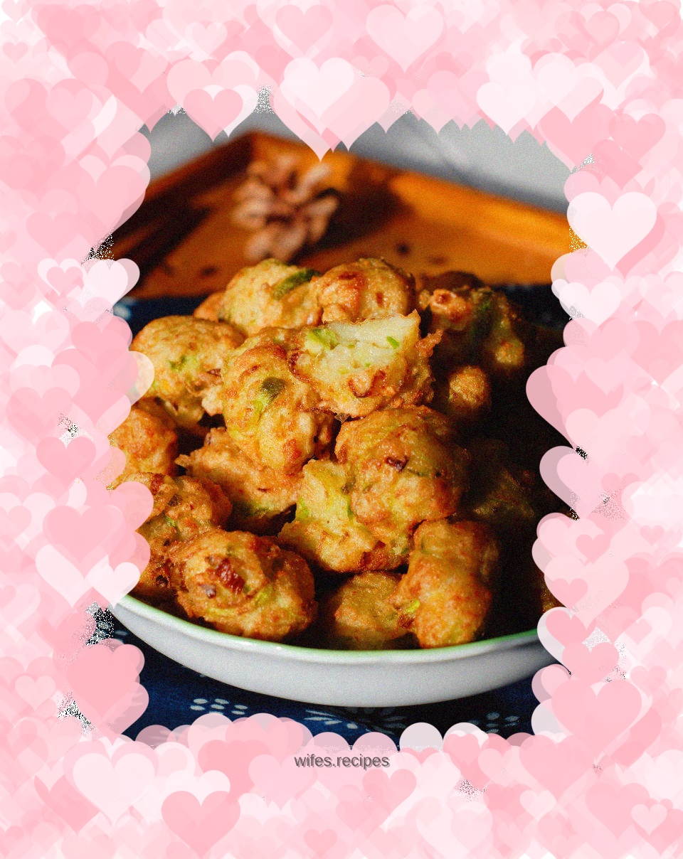 Fried radish balls