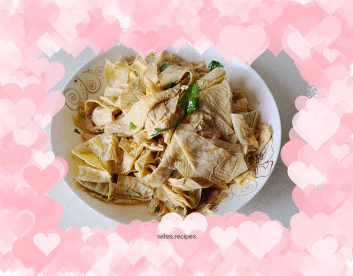 Cold fried bean curd