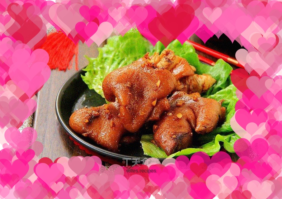 Hand-caught pig trotters